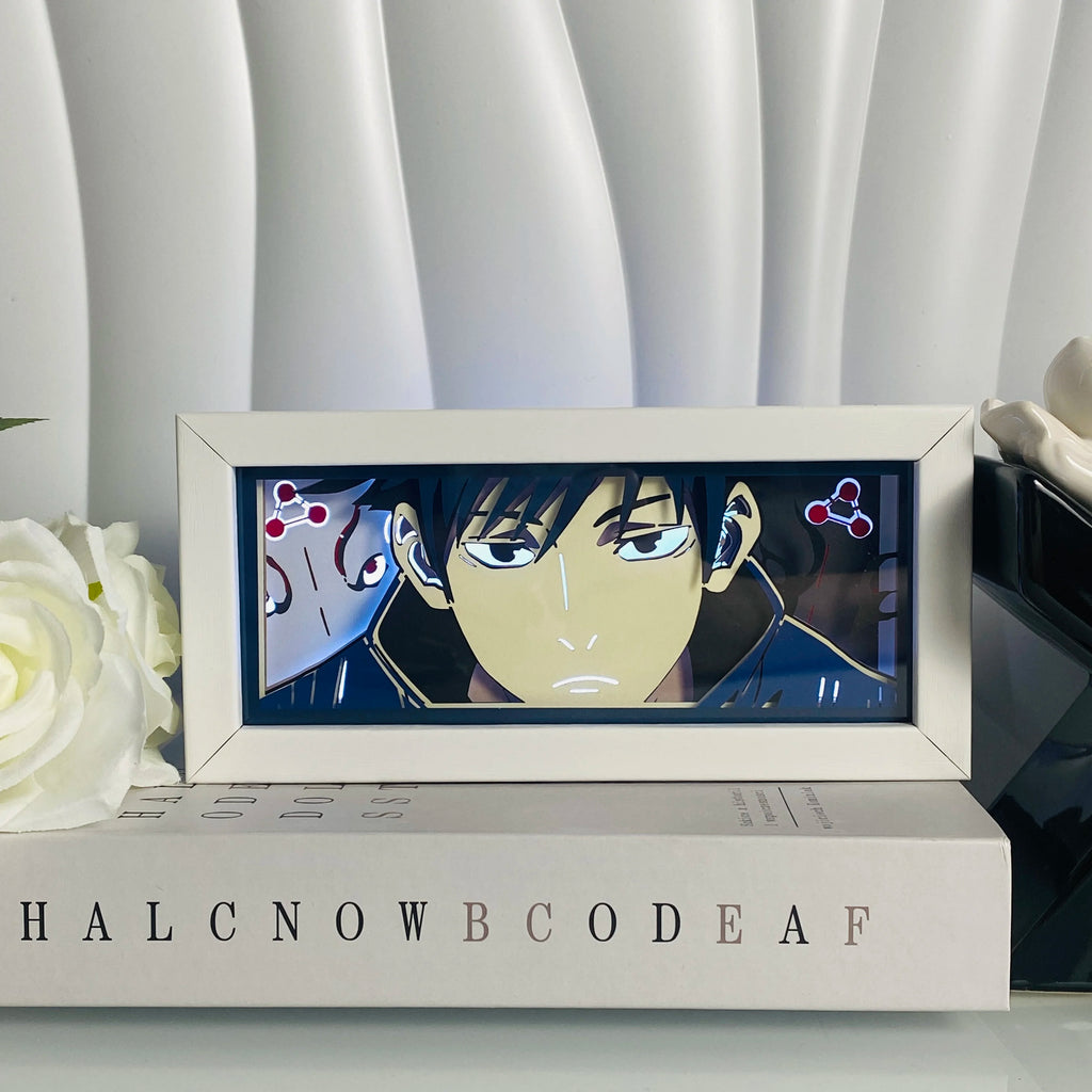 Anime Shadow Box LED Light – 3D Paper Carving USB Table Lamp