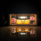 Naruto 3D Paper Carving LED Light Box Lamp