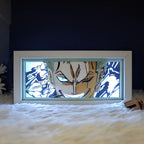 One Piece Paper Carving LED Lamp – Zoro, Luffy & Chopper Night Light
