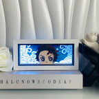 Anime Shadow Box LED Light – 3D Paper Carving USB Table Lamp