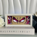 Anime Shadow Box LED Light – 3D Paper Carving USB Table Lamp